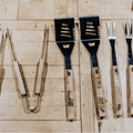 Barrel Stave Grilling Tool Set